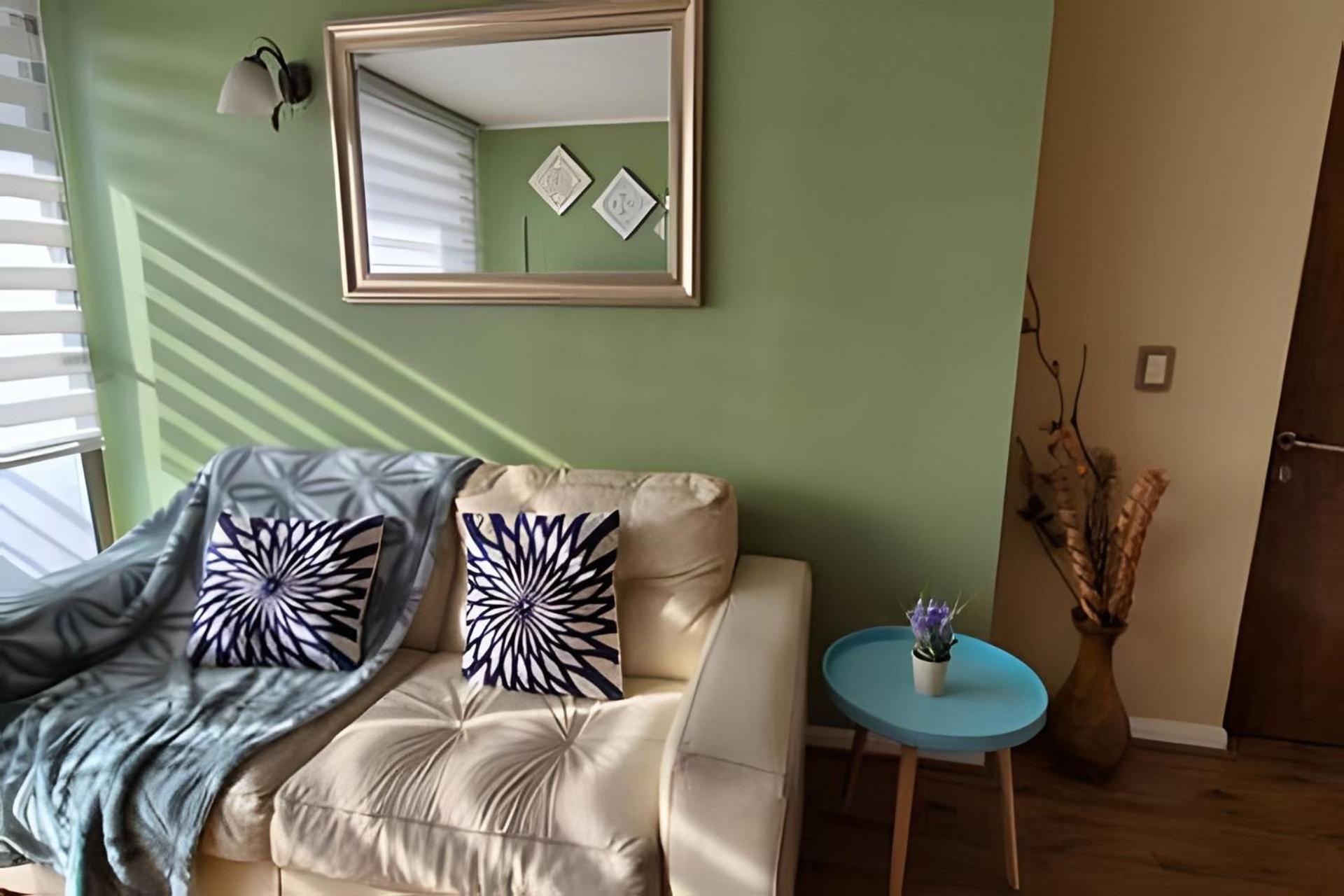 Vr | Santiago Centro 4Pax Parking Free Metro U. De Chile Wifi Apartamento